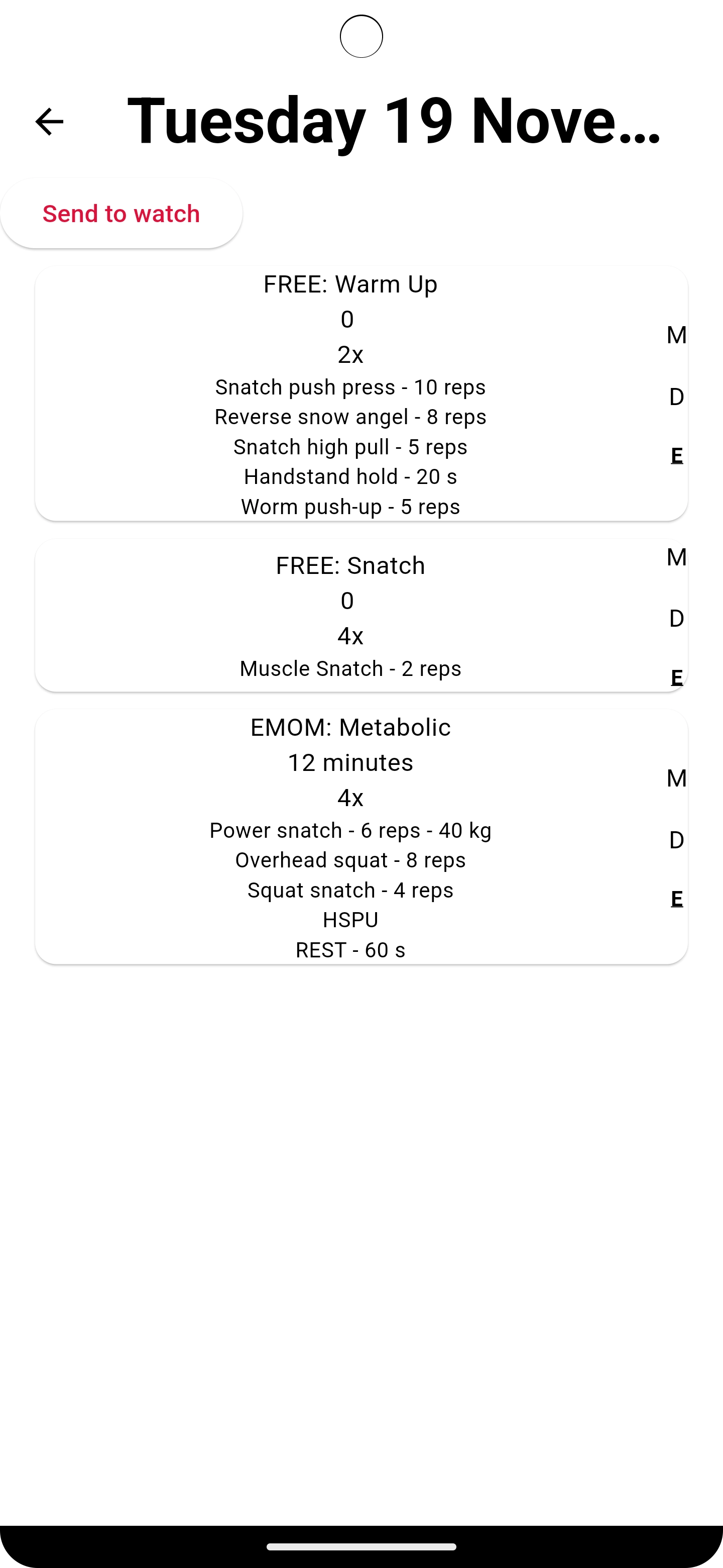 Wodbuddy App Screenshot 3